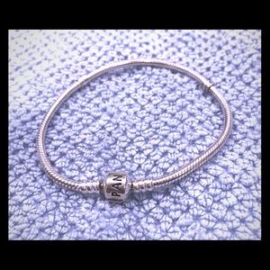 Pandora silver charm bracelet